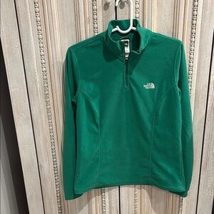 The North Face Green Fleece Pullover